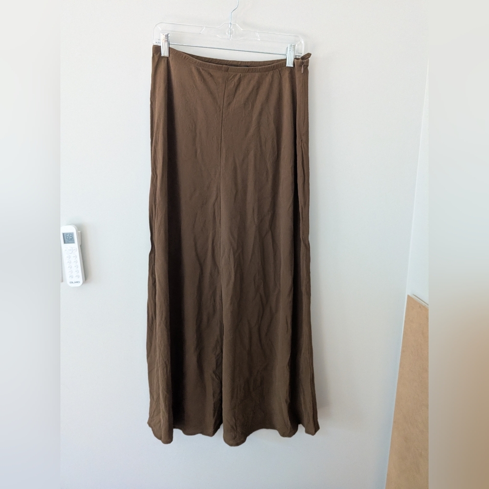 Eileen Fisher Brown Maxi Skirt
